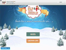 Tablet Screenshot of elfontheshelf.com